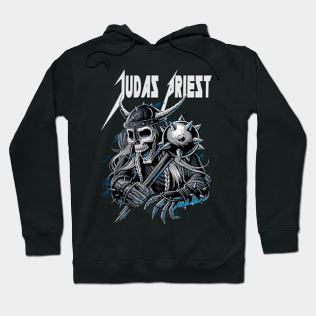 JUDAS PRIEST MERCH VTG Hoodie by rdsgnnn